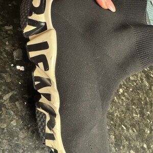 Black Sock Sneakers inspired